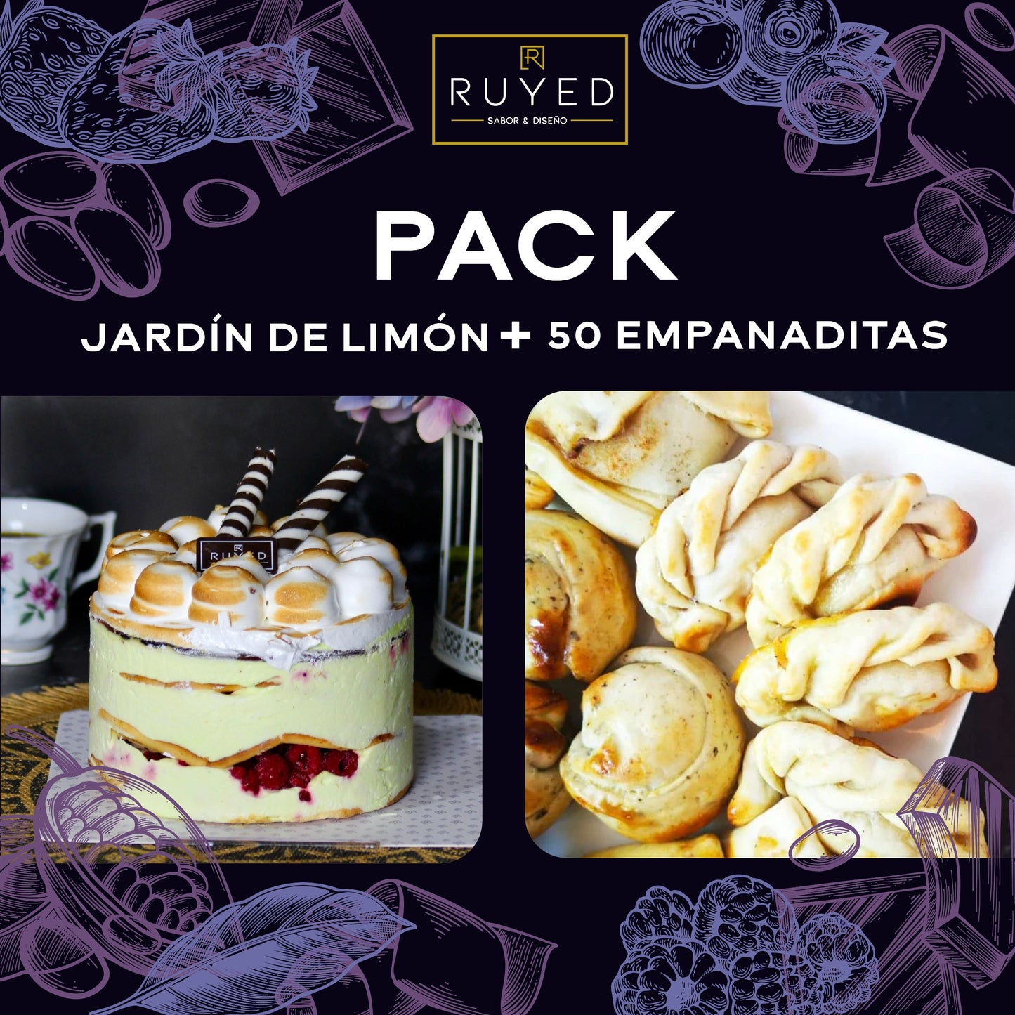 JARDÍN DE LIMÓN + 50 EMPANADITAS