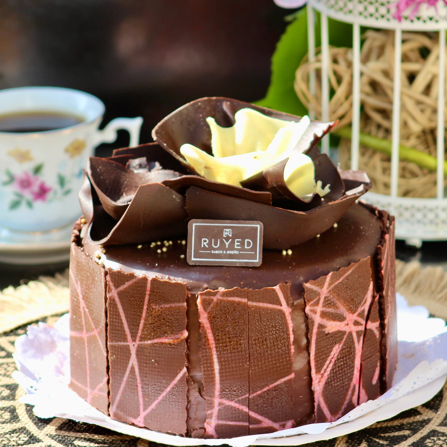 Rosa Chocolate Sin Azúcar (PREMIUM)