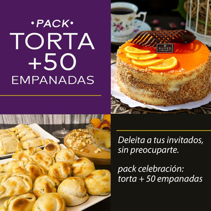 Panqueque Naranja + 50 Empanaditas
